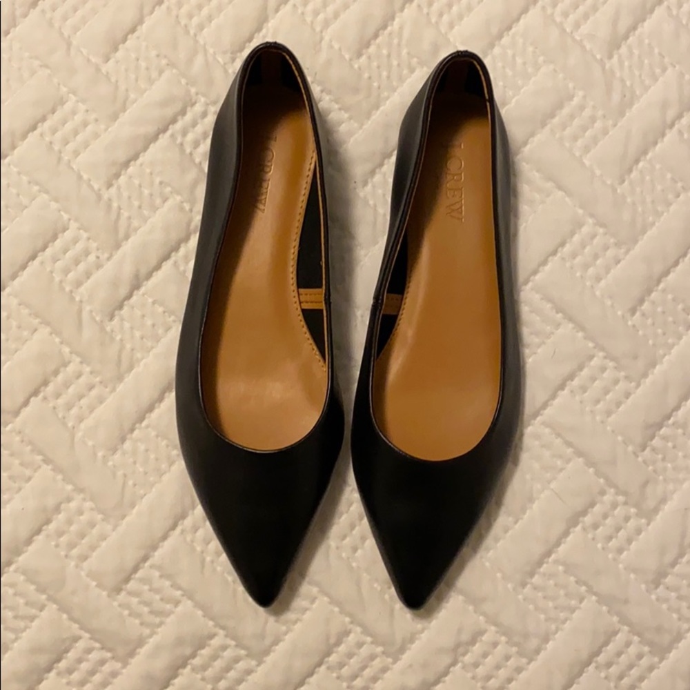 NWOT JCrew Pointed Toe Flats